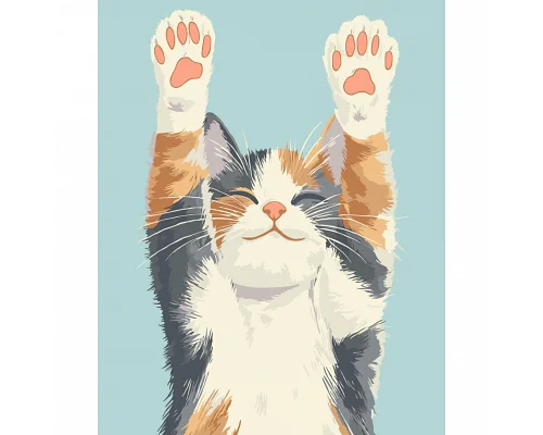 Картина за номерами Котячий релакс 40х50см Art Craft (11712-AC)