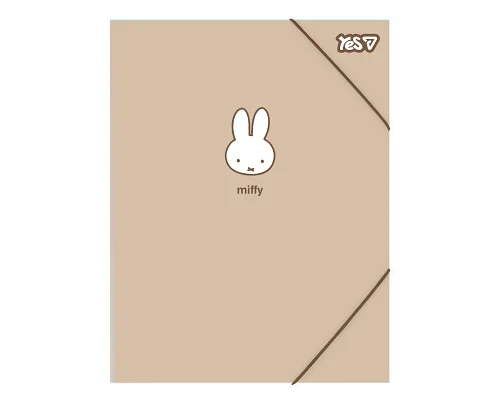 Папка Miffy A4 на гумці YES (492407)