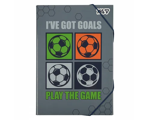 Папка для праці Yes Football А4 картонна (500255)