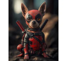Алмазна мозаїка Героїчне щеня 30*40см Dreamtoys (S20346)