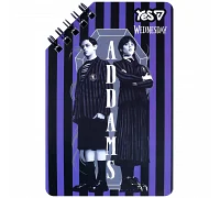Блокнот Yes Wednesday Addams 95x145 60 листов линия (152231)