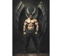 Алмазна мозаїка «Воїн темряви» 30*40см Dreamtoys (S20155)