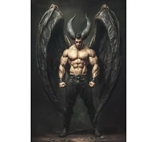 Алмазна мозаїка «Воїн темряви» 30*40см Dreamtoys (S20155)