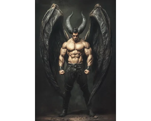 Алмазна мозаїка «Воїн темряви» 30*40см Dreamtoys (S20155)