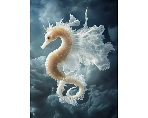 Алмазна мозаїка Морський коник 30*40см Dreamtoys (S20126)