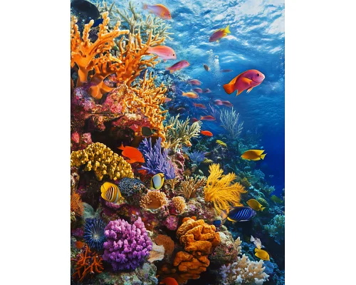 Алмазная мозаика Яркие глубины 30*40см Dreamtoys (S20229)