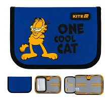 Пенал без наповнення Kite Garfield, 1 відділення, 1 відворот (GF26-621)