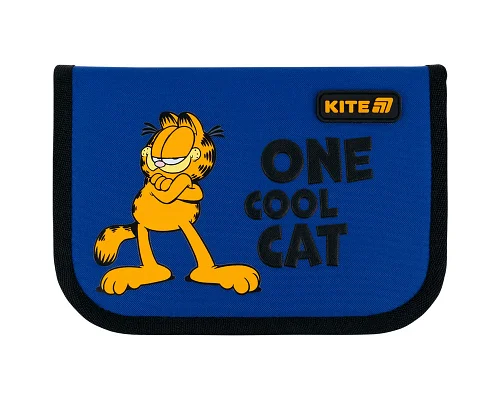 Пенал без наповнення Kite Garfield, 1 відділення, 1 відворот (GF26-621)