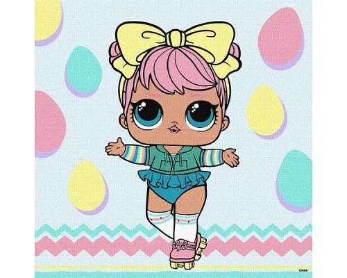 Картина за номерами L.O.L. Surprise! Spring Bling DAWN 2 30х30 Ідейка (KHO1226)