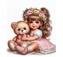 Алмазна мозаїка Милі обійми 20*20см Dreamtoys (S10263)