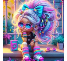Алмазна мозаїка На стилі 20*20см Dreamtoys (S10315)
