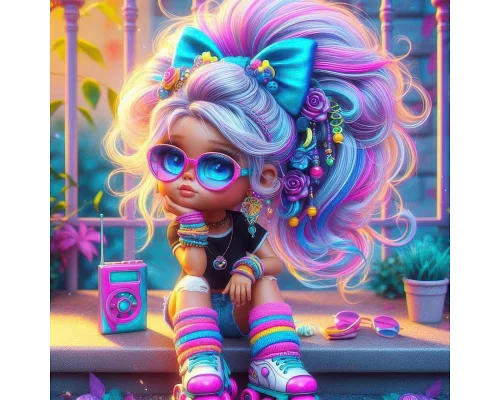 Алмазна мозаїка На стилі 20*20см Dreamtoys (S10315)