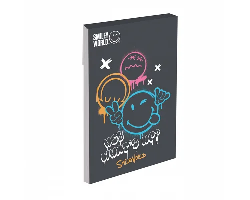 Блокнот Yes Smiley World А7 48 аркушів клітинка (152572)