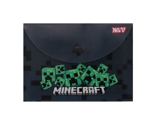 Папка-конверт на кнопці Yes Minecraft Creepers B7 (492347)
