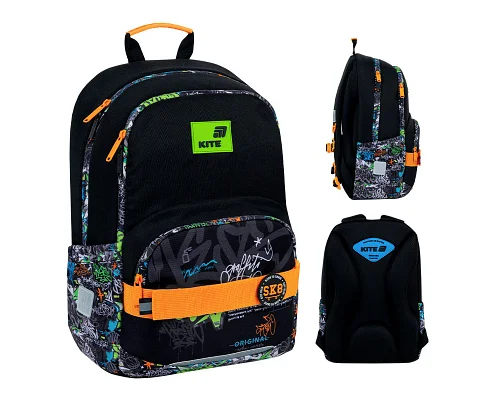 Рюкзак шкільний Kite Education Street Style спинка 40 см (K26-585M-4)
