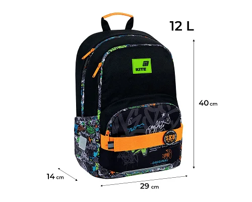 Рюкзак шкільний Kite Education Street Style спинка 40 см (K26-585M-4)