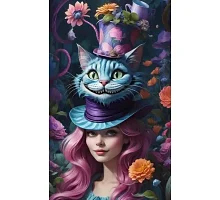 Алмазна мозаїка Чеширський капелюх 30*40см в Dreamtoys (S20389)