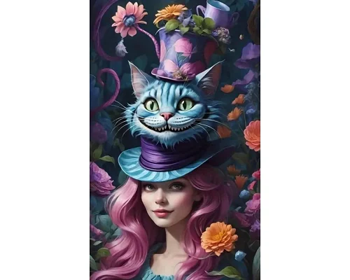 Алмазна мозаїка Чеширський капелюх 30*40см в Dreamtoys (S20389)
