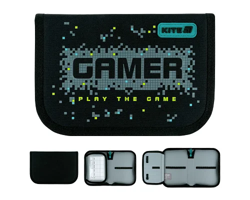 Пенал без наповнення Kite Play the Game, 1 відділення, 1 відворот (K26-621-8)