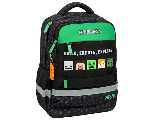 Рюкзак шкільний Yes Ergo Minecraft Reality S-52S для хлопця 37 см (550274)
