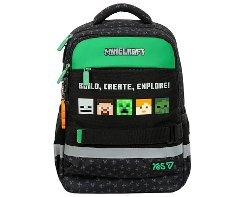 Рюкзак шкільний Yes Ergo Minecraft Reality S-52S для хлопця 37 см (550274)