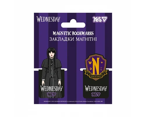 Закладки магнітні Yes Wednesday Thing висічка 2 шт (708819)