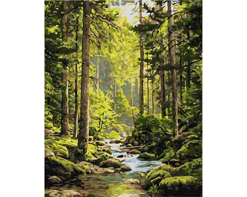 Картина по номерам Источник спокойствия art_selena_ua 40х50 Идейка (KHO6441)