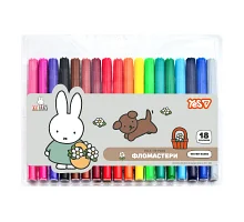 Фломастери Yes Miffy 18 кольорів (650605)
