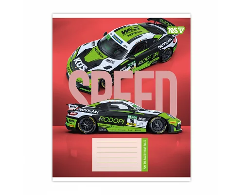 Зошит шкільний Yes Speed А5 12 аркушів лінія (768720)