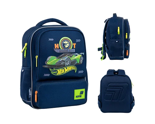 Рюкзак дитячий Kite Kids Hot Wheels спинка 32 см (HW26-559XS)