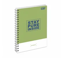 Зошит для записів Yes Essentials одинарна спіраль А5/80 аркушів (152321)