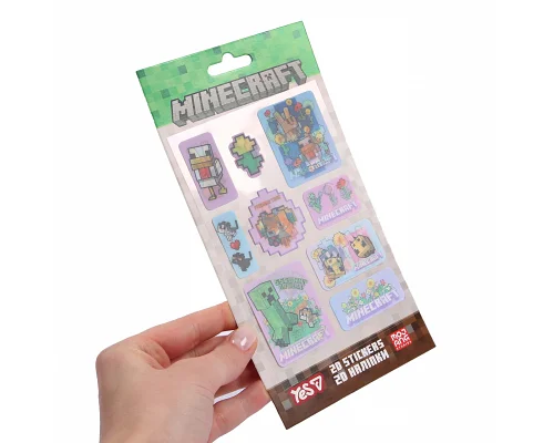 Набір наліпок 2D Yes Minecraft Spring Animals (708534)