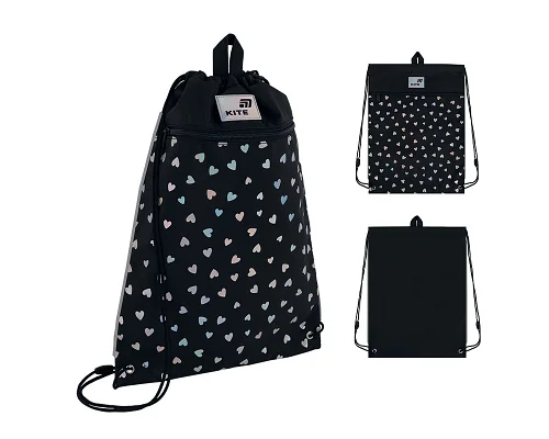 Сумка для взуття Kite Black&Silver (K26-601M-14)