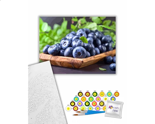 Картина за номерами Стигла лохина 40х50 см Art Craft (504004-NC)