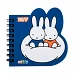 Блокнот фігурний Yes Miffy Blue 100x100 30 аркушів клітинка (152184)