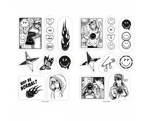 Набір наліпок 2D Yes Smiley World (708876)