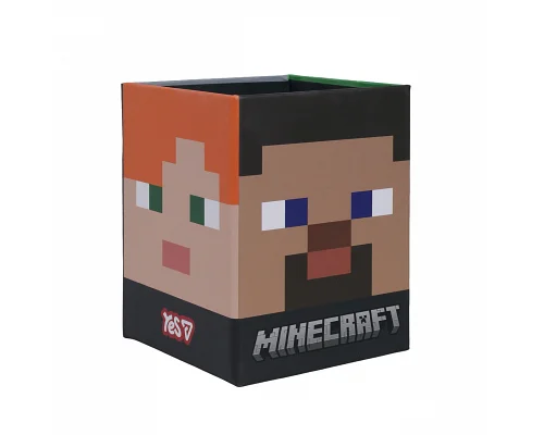 Стакан для письмового приладдя Yes Minecraft картон (708620)