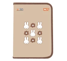 Папка факультативная Miffy А4 пластиковая на молнии с внутр карманом YES (492408)