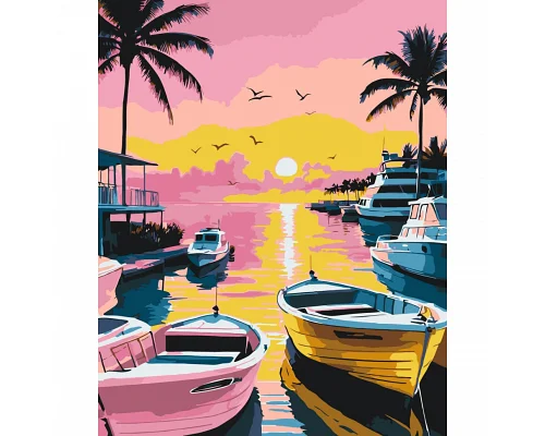 Картина за номерами Під пальмами вечора 10631-АС 40х50 см by arttem_illustration Art Craft (10631-AC)