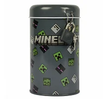 Скарбничка кругла Yes Minecraft металева 13 х 7,6 см (708576)