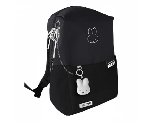 Рюкзак Miffy Black&White T-105M для девочки 40 см YES (550314)
