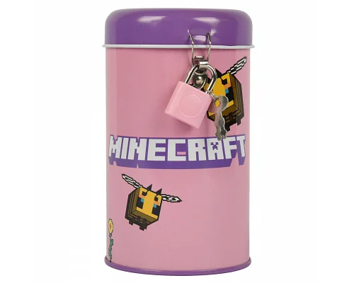 Скарбничка кругла Yes Minecraft Spring металева 13 х 7,6 см (708575)