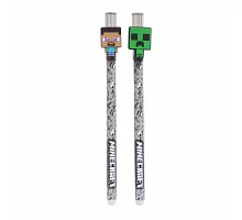 Ручка гелева Yes пиши-стирай Minecraft 0,5 мм синя (420482)
