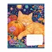 Зошит шкільний 1Вересня Sunny cat А5 18 аркушів клітинка (768771)