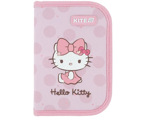 Пенал без наповнення Kite Hello Kitty, 1 відділення, 1 відворот (HK26-621-1)