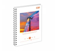 Зошит для записів Yes Dream light одинарна спіраль А5/80 аркушів (152443)