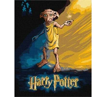 Картина за номерами Harry Potter: Постер з Добі Warner Bros. 40х50 Ідейка (KHO5221)