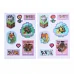 Набор наклеек 2D Yes Minecraft Spring Cute (708533)