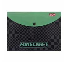Папка-конверт Yes B5 на кнопке Minecraft Creeper (492341)