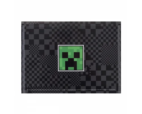 Папка-конверт Yes B5 на кнопці Minecraft Creeper (492341)